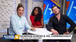 NORMANI \& VALENTIN | Facebook Live [Access Hollywood] - March 15, 2017