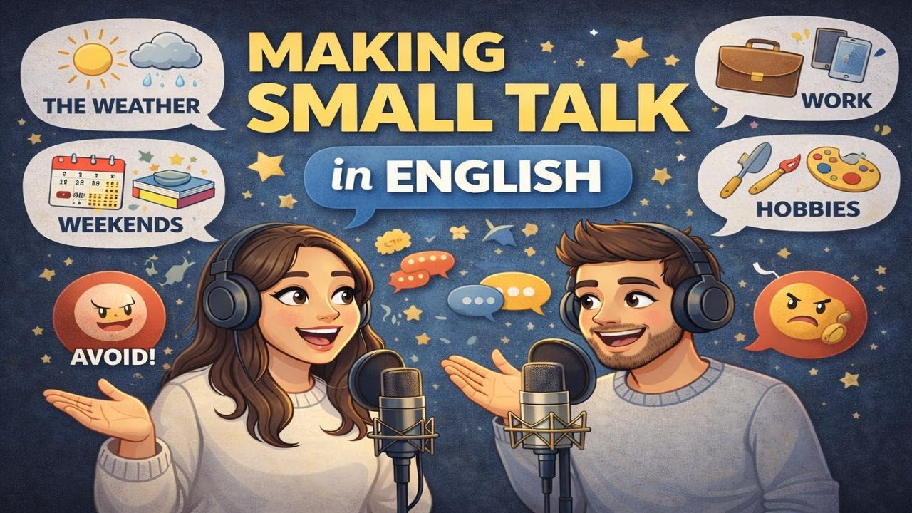 Making Small Talk in English – Real Conversation Practice!
