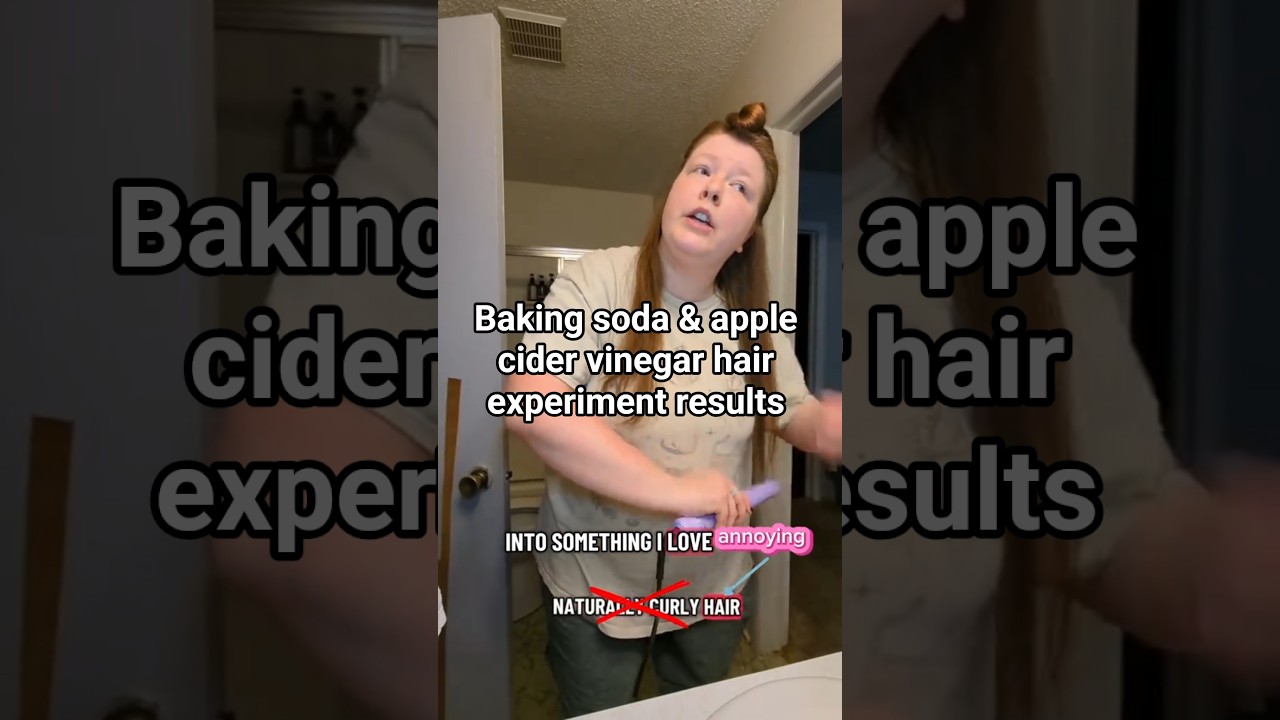 Will washing my hair w/ baking soda & soaking it in apple cider vinegar help clean hair hold a style