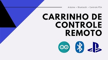 Formula Ino - Carrinho de Controle Remoto com Arduino e Controle de PS4 via Bluetooth