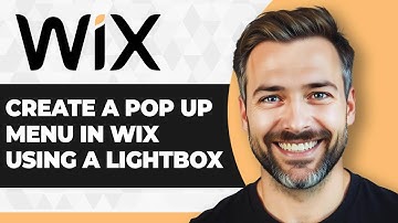 How to Create a Pop-Up Menu in Wix Using a Lightbox (2025 Guide)