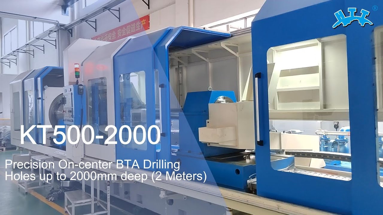 HTT KT500-2000 Deep Hole Drilling Machine - BTA Drilling Machining ...