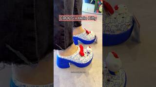 New Crocs x Hello Kitty. Which one looks better βΊοΈFollow me for more kawaii content.