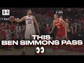 Ben Simmons Drops Unreal Dime To Joel Embiid