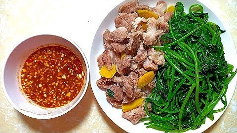 Cách làm mắm nêm chấm thịt luộc,rau luộc thơm ngon - Combo Món Ăn