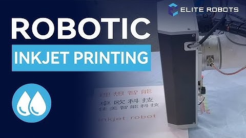 Elite Robots EC66 Cobot deployed for inkjet printing