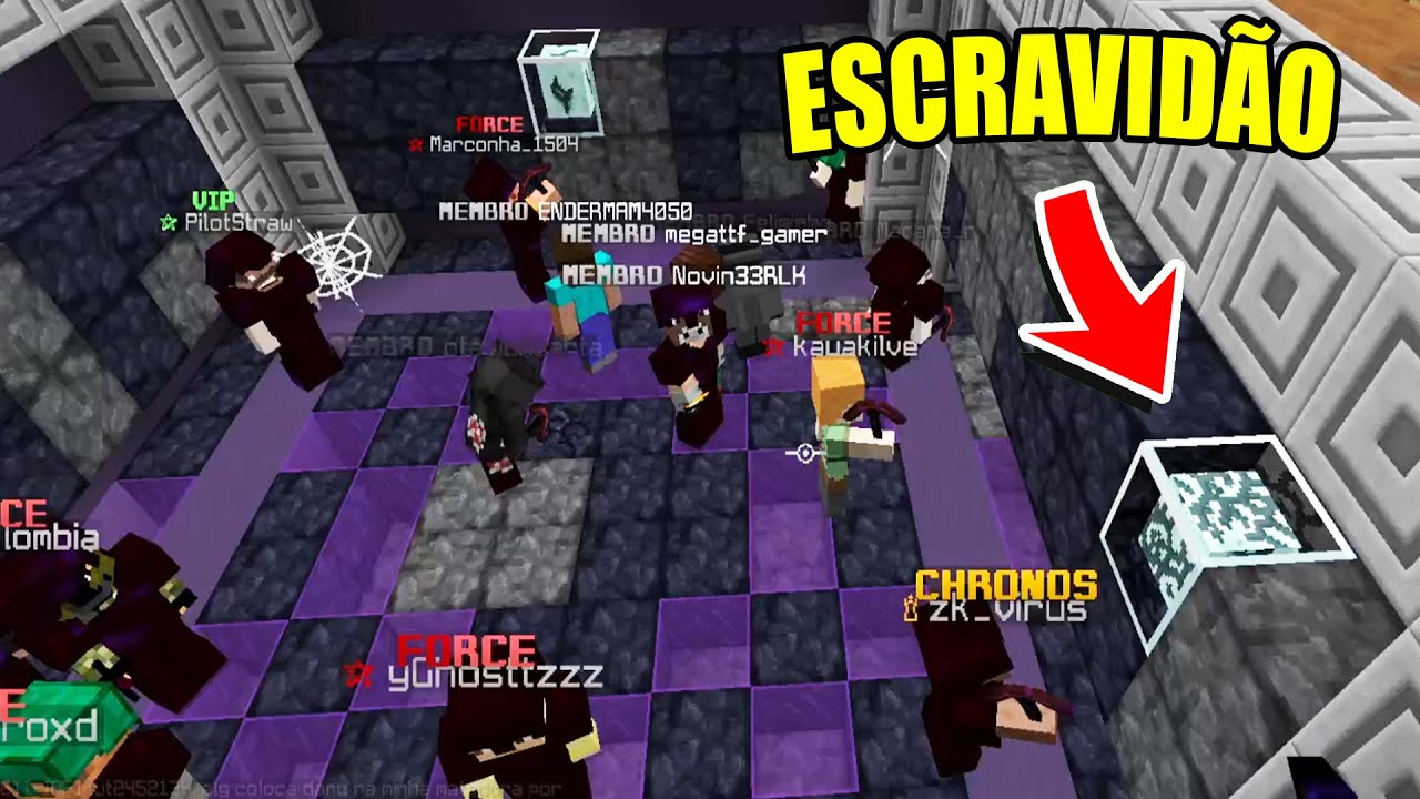 ⭐Minecraft : Fiz o servidor todo minerar pra mim! - YouTube