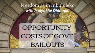 Opportunity costs of government bailouts - Freedom/Inkululeko PODCAST