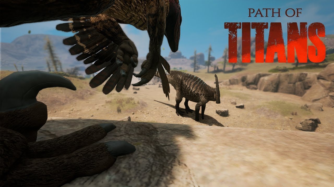 The Thrill of the Hunt - Utahraptor | Path of Titans - YouTube