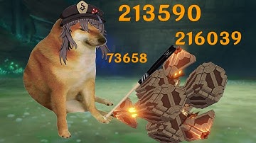 HU TAO SHOWCASE! How to kill Perpetual Mechanical Array! Genshin Impact 3.4