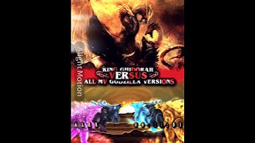King Ghidorah vs All MV Godzilla versions#kingghidorah#godzilla#monsterverse#fyp#foryoupage#viral