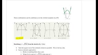 Year 11 Ext Further Graphs 5 - Absolute Values and Square root graphs