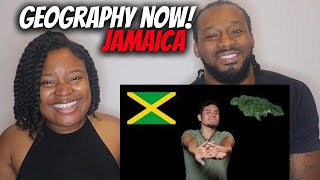 AMERICAN COUPLE REACT "Geography Now! Jamaica"