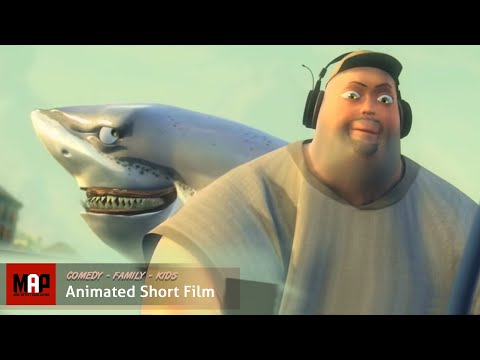 The Big Catch (HD) HILARIOUS Shark Animated Film F...