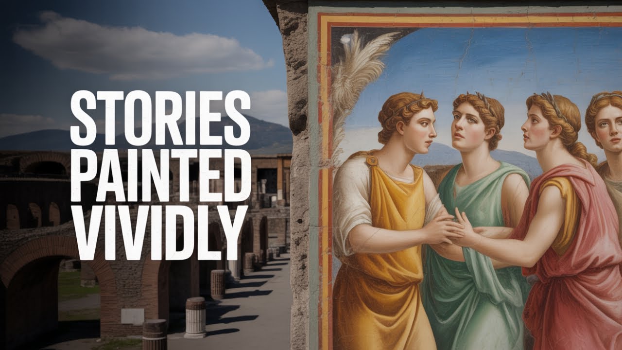 Ancient Roman Life in Pompeii's Vibrant Frescoes