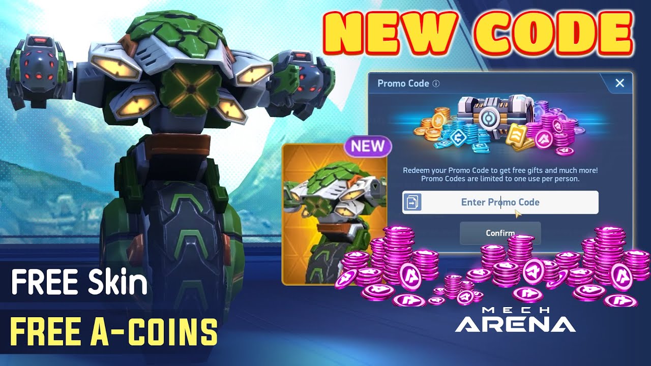 NEW Promo CODE FREE Acoins, FREE Skin Slingshot Savant6 Mech