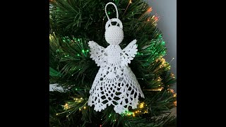 Beautiful Christmas Angel  Crochet Tutorial #2