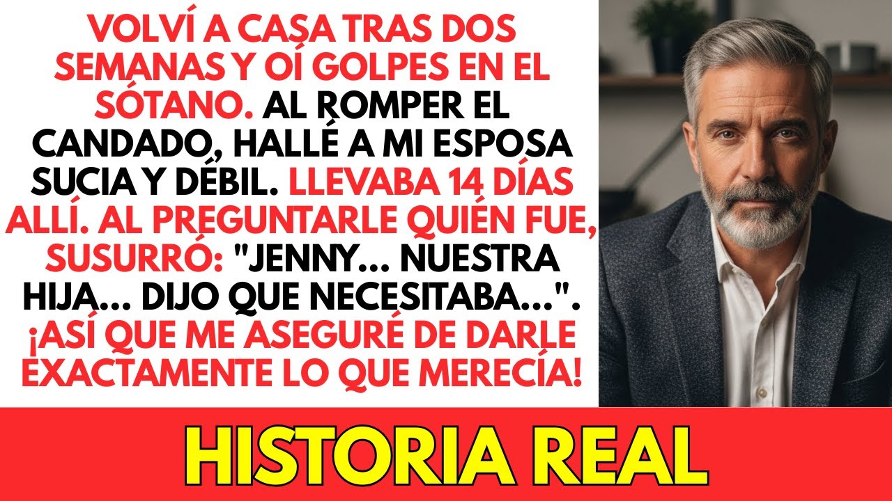 Volví Del Lecho De Mamá Y Hallé A Mi Esposa Encerrada En El Sótano; Nuestra Hija La Abandonó