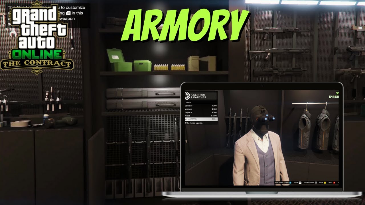 What is Armory? The Contract DLC GTA ONLINE YouTube