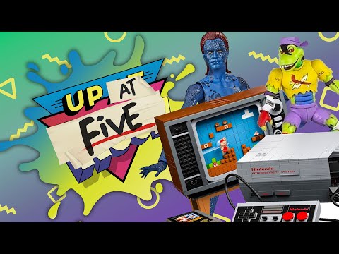 LEGO Nintendo, Comic-Con Toy Reveals, Hanging Out - Up At Noon (At Five) LIVE!