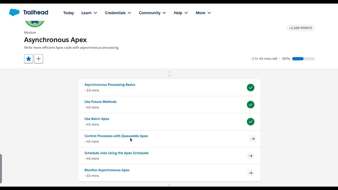 Control Processes With Queueable Apex | Asynchronous Apex - YouTube