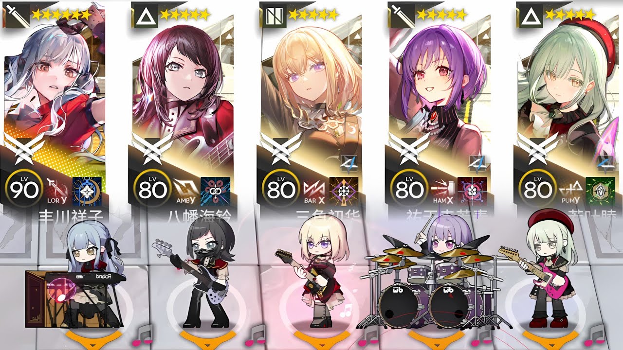 [Arknights] Ave Mujica Showcase (SS-8 Musical Only)