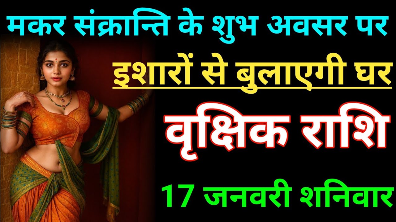 वृक्षिक राशि मकर संक्रांति के शुभ अवसर पर इशारों से बुलाएगी घर। Vrikshik rashi/Scorpio♏