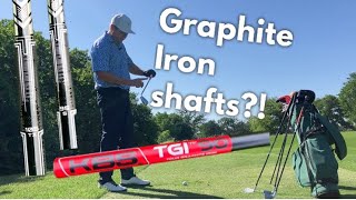 Testing Graphite iron shafts, good as steel, good for pain? ⛳️