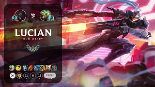 Lucian ADC vs Zeri - KR Challenger Patch 13.4