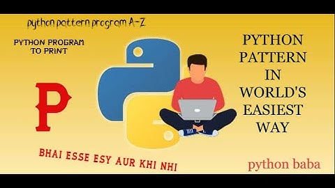 python pattern program to print stars in K shape mostly asked question programs