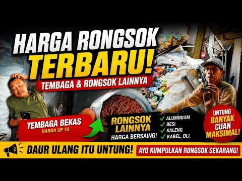 Harga tembaga bekas per kilo naik lagi | harga rongsok terbaru September 2026 | Inal sruntulan