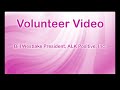 ALK Positive Summit 2022: Volunteer Video with Bill Westlake