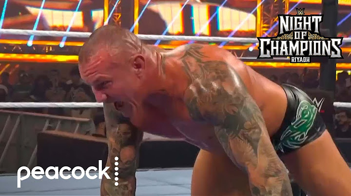 Randy Orton, Cody Rhodes Battle for King Of The Ring | Night of Champions 2025 | WWE Highlights