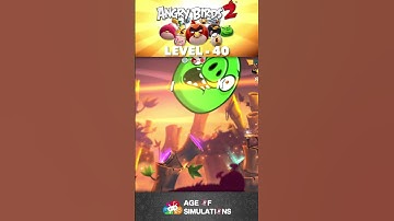 Angry Birds 2 - Levels 40 - [Foreman Pig Boss] (iOS, Android)