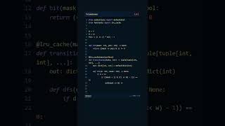 Project Euler #161: Triominoes | Python #coding #python #programming