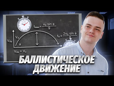 БАЛЛИСТИЧЕСКОЕ ДВИЖЕНИЕ ЗА 50 МИНУТ | Физика 10 класс | Умскул