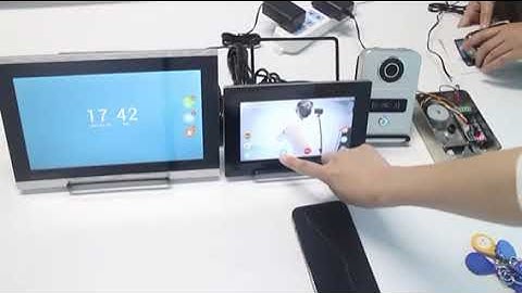 1080p Tuya smart doorbell with 7 or 10.1 inch touch screen
