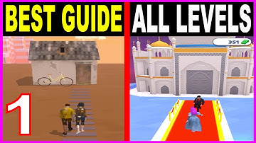Money Run 3D Best Gameplay Walkthrough (New Update) Part 1 - All Levels Solutions Android IOS