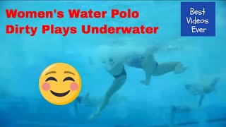 [TOP 10]Women's Water Polo Dirty Plays Underwater PART 2