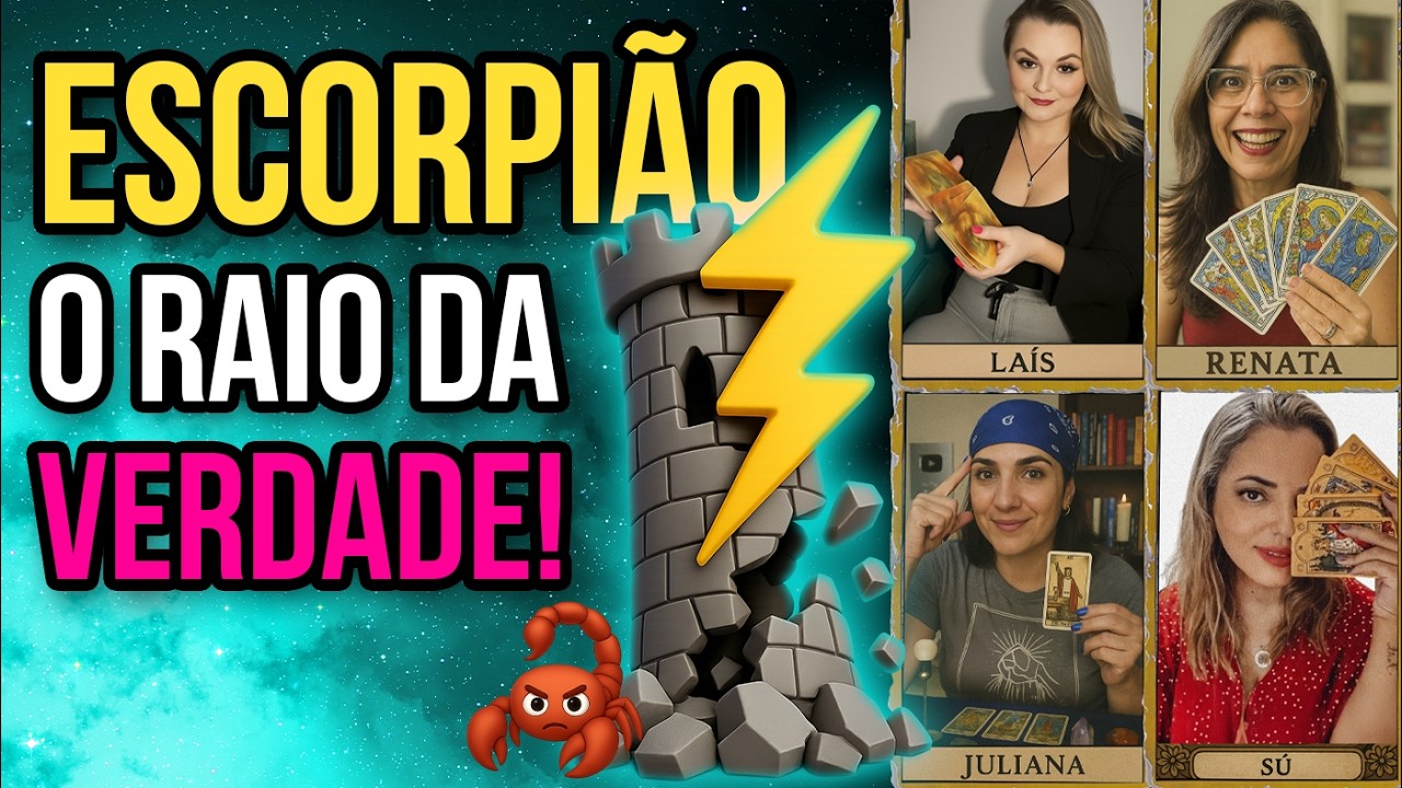 ♏️ ESCORPIÃO: A TORRE CHEGOU! O FIM DA ZONA DE CONFORTO E A SUA GRANDE LIBERTAÇÃO!