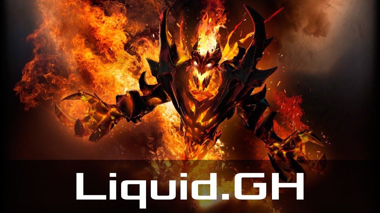Liquid.GH — Shadow Fiend, Safe Lane (Oct 7, 2018) | Dota 2 patch 7.19 gameplay