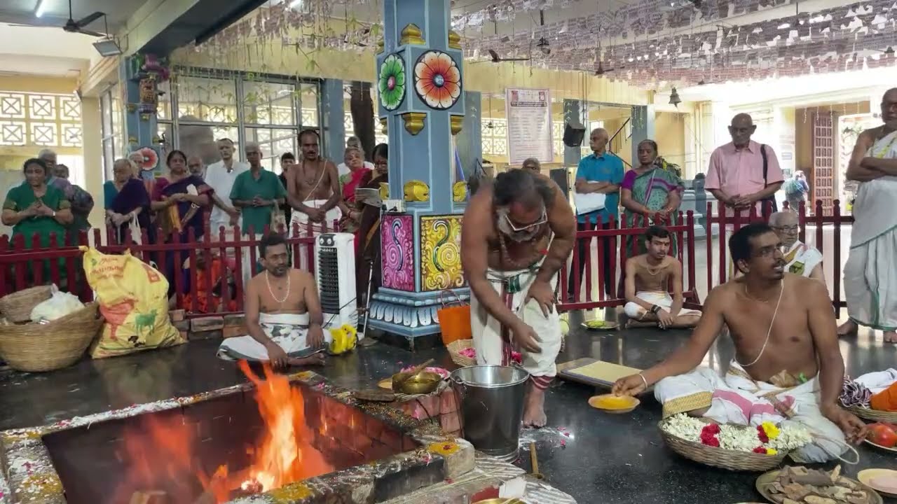 Sri Rama Shadakshari Homam-Srividhya Homam Pornahuti