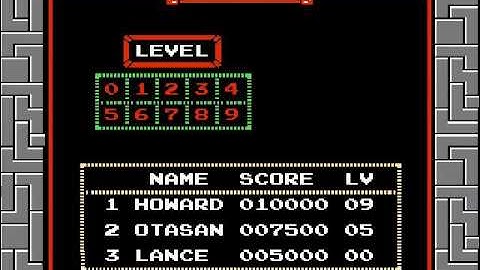 Tetris (nintendo) (NES / Nintendo) - Vizzed.com GamePlay