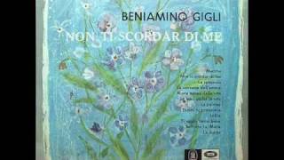 Beniamino Gigli - Non Ti Scordar Di Me chords