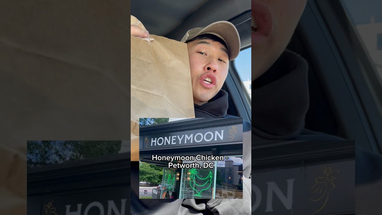 Honeymoon Chicken (Mumbo Wings) #chickenwings #foodreview #shorts