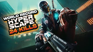 🏆 WORLD RECORD 24 KILLS 💀 SOLO MODE HYPER SCAPE