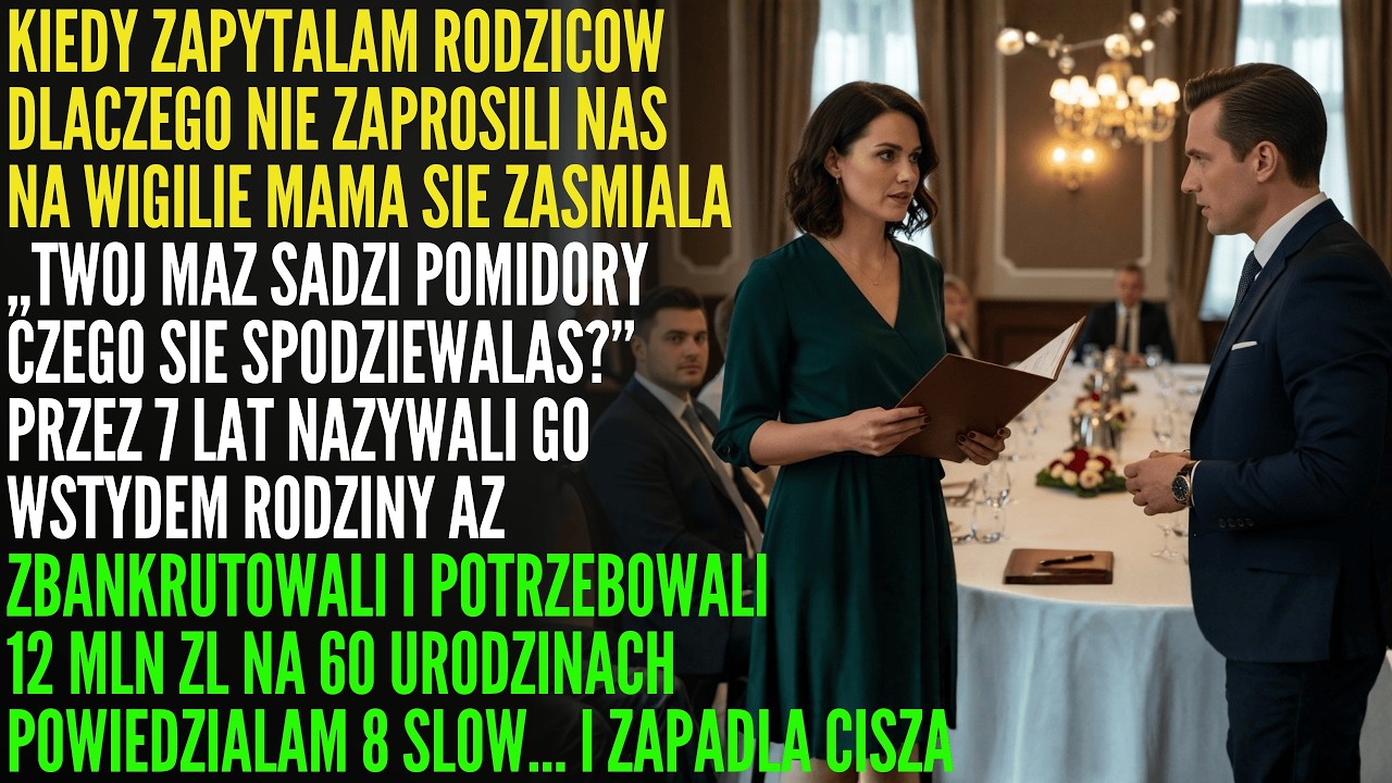Rodzice wyśmiewali mojego męża rolnika – aż potrzebowali 15 mln zł