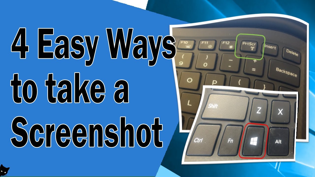 4 Easy Ways to Take a Screenshot in Windows 10 - YouTube