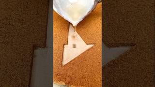 😱 Pouring Molten Metal Into Sand! The Result Is Incredible #MetalCasting #MoltenMetal