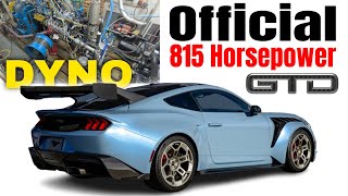 2025 Ford Mustang GTD Officially Makes 815 Horsepower Proven on Dyno Gtd Dyno Time Baseline Pulls To See What We Re Working With